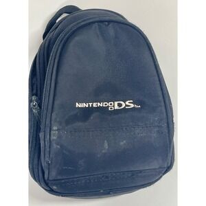 Nintendo DS Mini Soft Carrying Travel Bag Case Black Official Black  Zipper Vtg